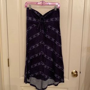 Patagonia blue and white dress/skirt size M